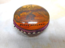 Load image into Gallery viewer, A Mauchline Ware pin cushion- Burns Monument. c1850
