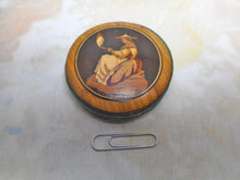 Load image into Gallery viewer, An inlaid wooden pin cushion. French c1870.
