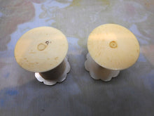 Load image into Gallery viewer, A pair of pearl topped reels / spools. c1830-1840
