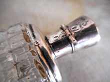 Load image into Gallery viewer, A Dutch scent bottle with silver decorative plaque. c1850
