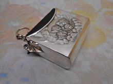 Load image into Gallery viewer, A silver prayer book holder with its prayer book. HM. 1903
