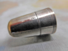 Load image into Gallery viewer, A Georgian silver finger guard / thimble. c1800
