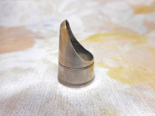 Load image into Gallery viewer, A Georgian silver finger guard / thimble. c1800
