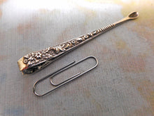 Load image into Gallery viewer, A silver ear spoon / tweezer combo. c1835
