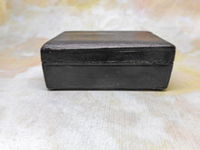 Load image into Gallery viewer, A cased sewing set -a silver tape measure, waxer and emery. c1850
