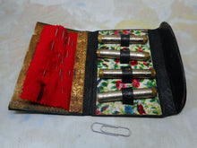 Charger l&#39;image dans la galerie, A leather case fitted with metal needle tubes. c1870
