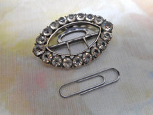 Load image into Gallery viewer, SOLD…….A Georgian paste set silver buckle. c1800
