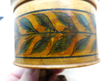 Load image into Gallery viewer, A large Painted Tunbridge Ware pin cushion clamp with integral box. c1820
