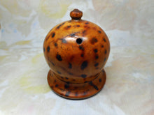 Load image into Gallery viewer, A Georgian burnt wood cotton / string ball holder. c 1800
