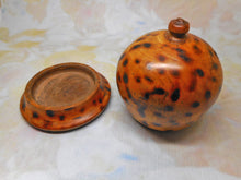 Load image into Gallery viewer, A Georgian burnt wood cotton / string ball holder. c 1800
