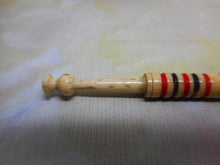 Load image into Gallery viewer, &#39;Who Was Christ&#39;-an inscribed mutton bone lace bobbin. 19thc
