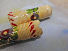 Load image into Gallery viewer, A Georgian painted bone bodkin case. c 1820
