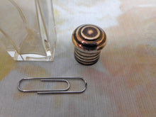 Load image into Gallery viewer, A glass scent bottle from a sewing set. Continental c1870.
