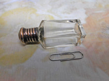 Load image into Gallery viewer, A glass scent bottle from a sewing set. Continental c1870.
