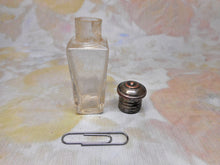 Load image into Gallery viewer, A glass perfume bottle from an 1870s standing etui. Continental.
