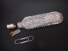Load image into Gallery viewer, A well cut, Palais Royal scent bottle from a sewing box. French c1800.
