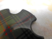 Load image into Gallery viewer, SOLD.....Two Tartan Ware thread winders. Louise pattern. c1870
