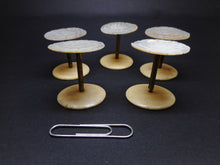 Load image into Gallery viewer, A set of 5 small pearl reels / spools. c1860
