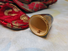 Load image into Gallery viewer, Vintage fabric chatelaine / dress accessory. 20thc. c1920-1930
