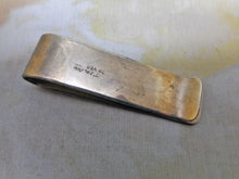 Load image into Gallery viewer, A silver money clip with niello decoration. c1920
