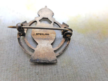 Load image into Gallery viewer, A silver World War II Royal Armoured Corps brooch. c1939
