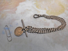 Charger l'image dans la galerie, A small silver watch Albert. HM. 1900

