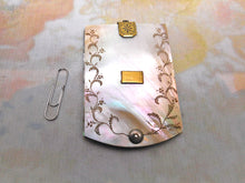 Charger l'image dans la galerie, A mother of pearl note book-a French souvenir c1830.
