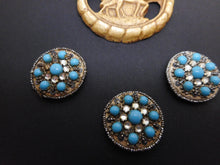 Load image into Gallery viewer, A card of 6 old buttons. c1930.
