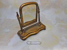 Load image into Gallery viewer, A mini &#39;dressing table mirror&#39;-Avery style needle packet holder. c1870
