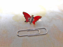 Load image into Gallery viewer, A little cardboard needle box with a print of Lilies of the Valley. c1860
