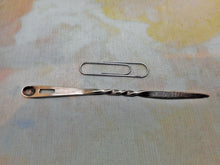 Load image into Gallery viewer, An 18th century silver bodkin /earspoon. c1780.
