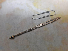 Charger l'image dans la galerie, An engraved silver bodkin. c1860
