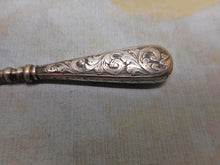 Load image into Gallery viewer, An engraved silver stiletto /awl. c1860
