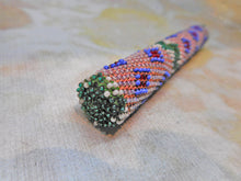 Load image into Gallery viewer, A bead worked tubular needle case. c1860
