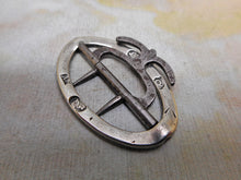 Load image into Gallery viewer, An Irish silver knee buckle with an anchor form chape. HM. 1788
