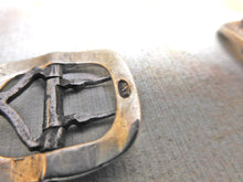 Load image into Gallery viewer, A pair of silver garter buckles. 1822. Joseph Willmore.
