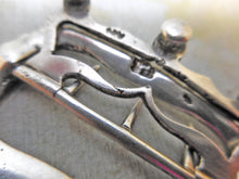 Load image into Gallery viewer, A silver stock buckle. Assay marks. Maker's initials unclear. c1800.

