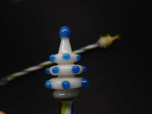 Load image into Gallery viewer, Two twisted glass dip pens. c1890
