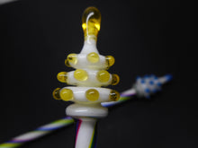 Load image into Gallery viewer, Two twisted glass dip pens. c1890
