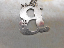 Load image into Gallery viewer, A Victorian silver decanter label. 'B' for Brandy. HM. 1846.
