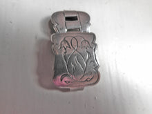 Load image into Gallery viewer, A rare pair of silver garter clasps / buckles. English London 1795.
