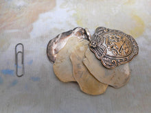 Load image into Gallery viewer, A silver plated note book from a chatelaine. c1870
