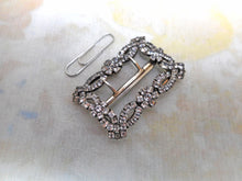Load image into Gallery viewer, A French paste set, silver buckle. c1840
