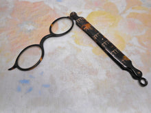 Load image into Gallery viewer, A tortoiseshell lorgnette with gold pique work. c1860
