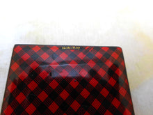 Load image into Gallery viewer, A Tartan Ware  nib holder. Rob Roy tartan. c1870
