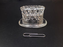 Charger l'image dans la galerie, A cut glass salt in the form of a hat. c1920.

