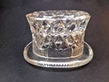 Charger l'image dans la galerie, A cut glass salt in the form of a hat. c1930.
