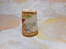 Load image into Gallery viewer, A very pretty 19thc hand painted porcelain thimble. c 1860
