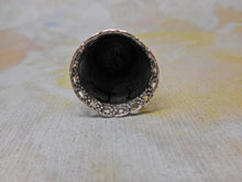 Load image into Gallery viewer, A silver thimble with pierced rim. Charles Horner. Late 19thc.
