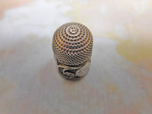 Load image into Gallery viewer, SOLD........A Georgian silver filigree thimble and case. c1800
